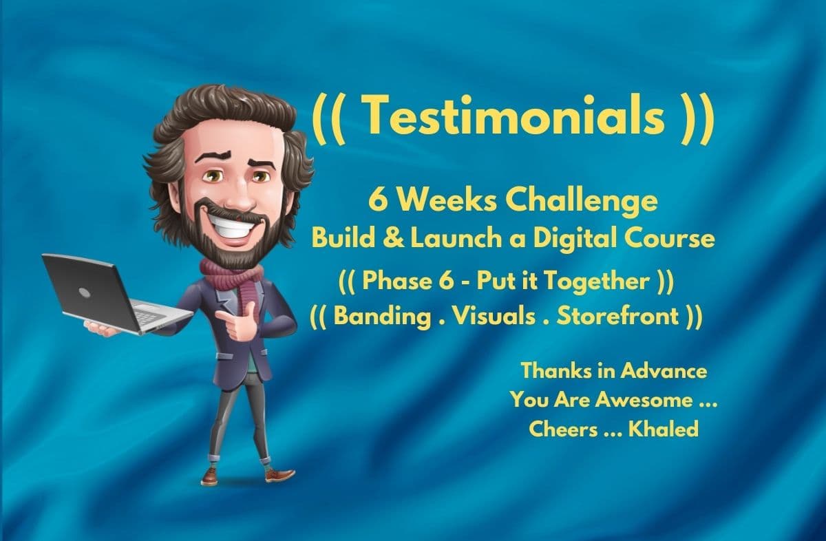 Image of Testimonials - Phase 6 - Put it Together (( Banding, Visuals, and Storefront )) Image of Testimonials - Phase 6 - Put it Together (( Banding, Visuals, and Storefront ))
